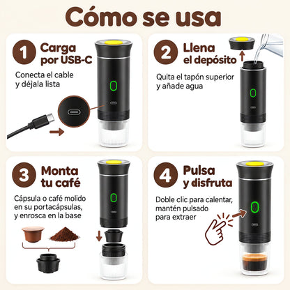 Cafetera Portátil 3 en 1 | Brenela TM - Brenela