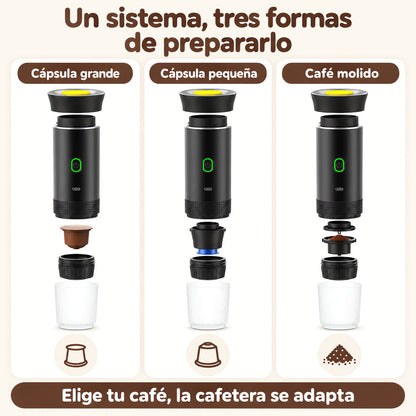 Cafetera Portátil 3 en 1 | Brenela TM - Brenela